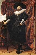 Frans Hals Portrait of Willem van Heythuysen oil painting artist